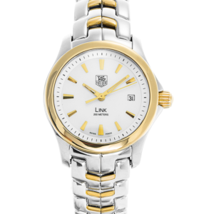 TAG HEUER LINK 18KT GOLD TWO-TONE LADIES WATCH